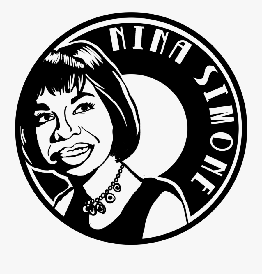 Nina Simone 5-3 - Illustration, Transparent Clipart