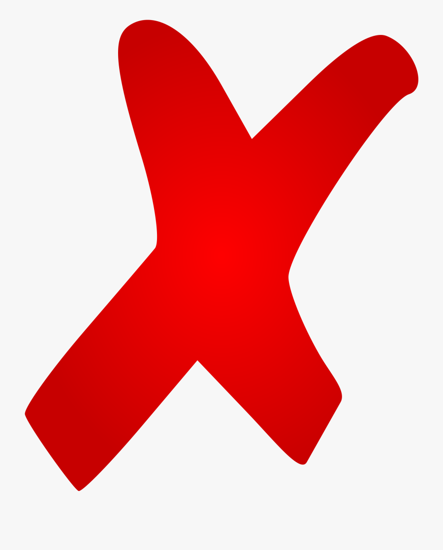 Red Cross Wrong Png, Transparent Clipart