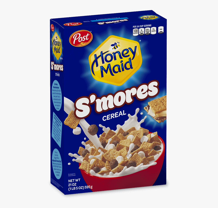 Honey Maid S"mores Cereal, Transparent Clipart
