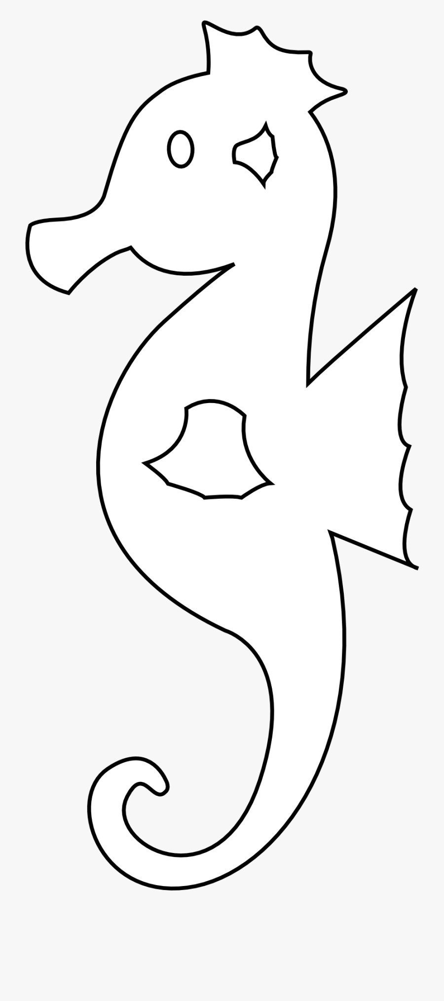 Horse - Clipart - Black - And - White - Clip Art, Transparent Clipart