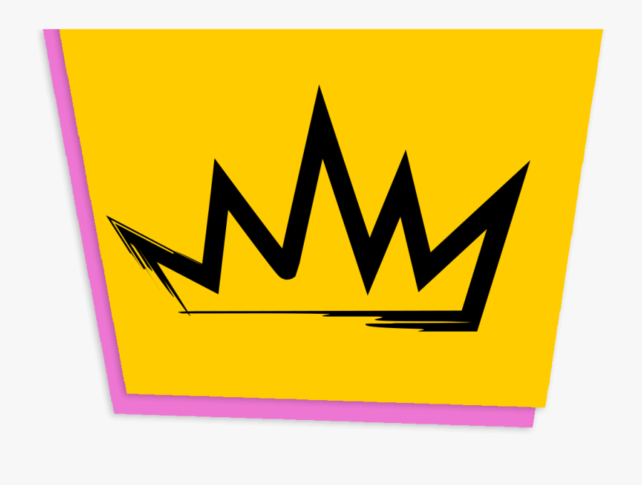 Logo Box Yellow Pink Black - Crown Pediatric Speech Therapy, Transparent Clipart