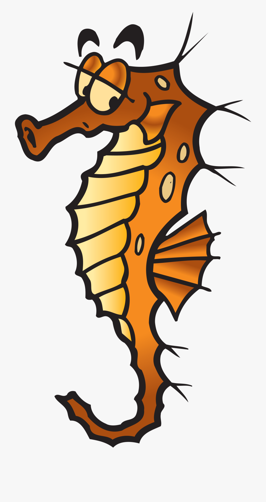 Seahorse Png - Морской Конек Рисунок, Transparent Clipart