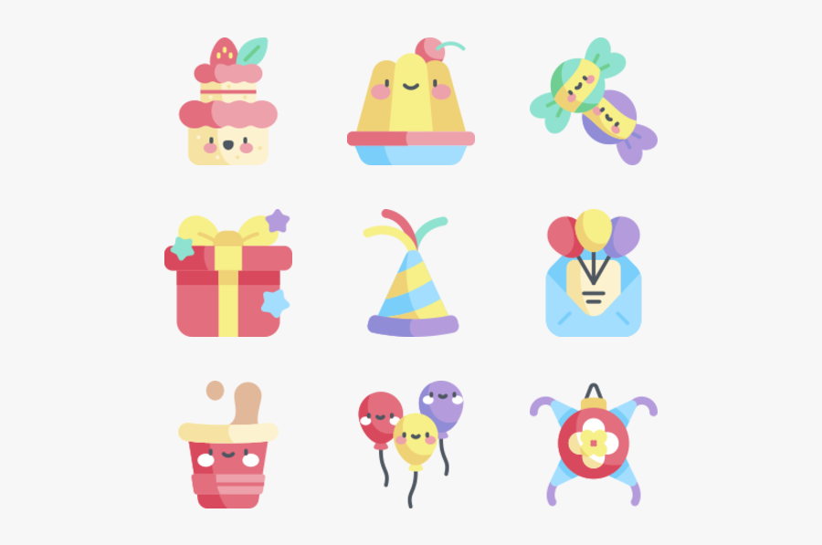 Presentation Icons, Transparent Clipart