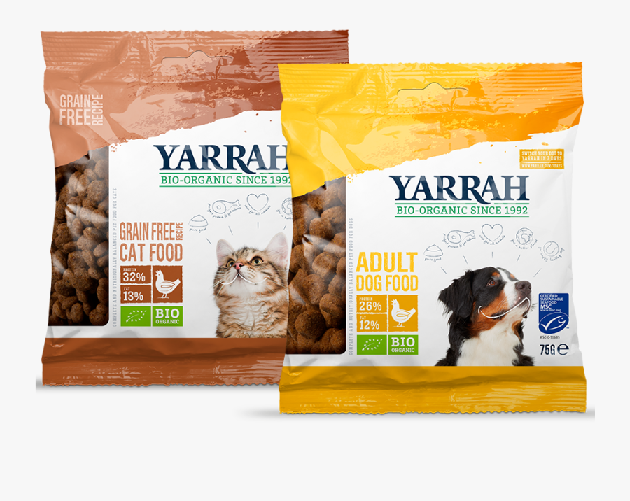 Transparent Dog Chasing Cat Clipart - Cat Grabs Treat, Transparent Clipart