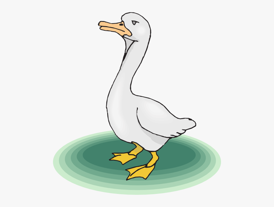 Upset Cartoon Goose Svg Clip Arts - Goose Cartoon Png, Transparent Clipart