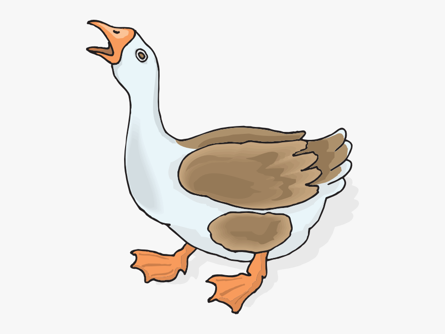 Goose Clipart, Transparent Clipart