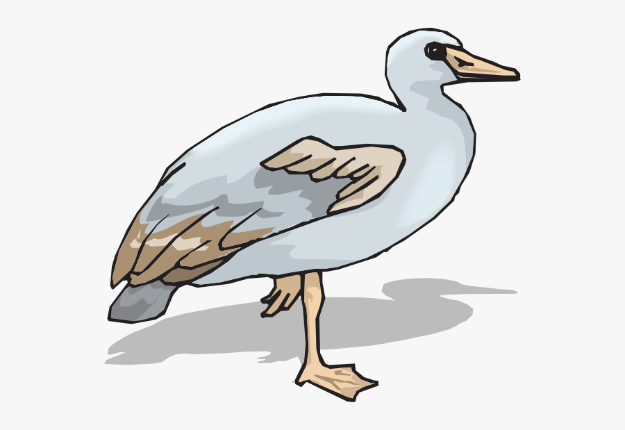 Blue And Brown Goose Svg Clip Arts - Clip Art, Transparent Clipart