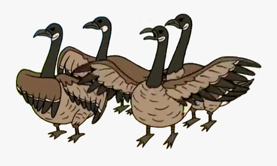 Regular Show Wiki - Regular Show Geese Png, Transparent Clipart