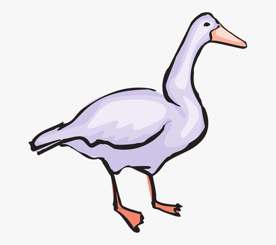 Goose Art, Transparent Clipart