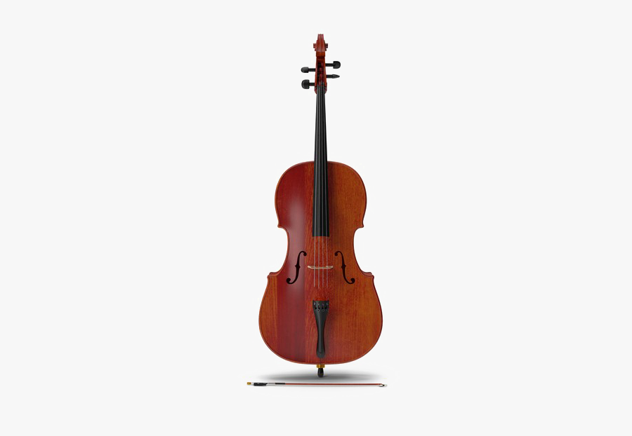 Cello Png Hd - Cello Musical Instrument Png, Transparent Clipart