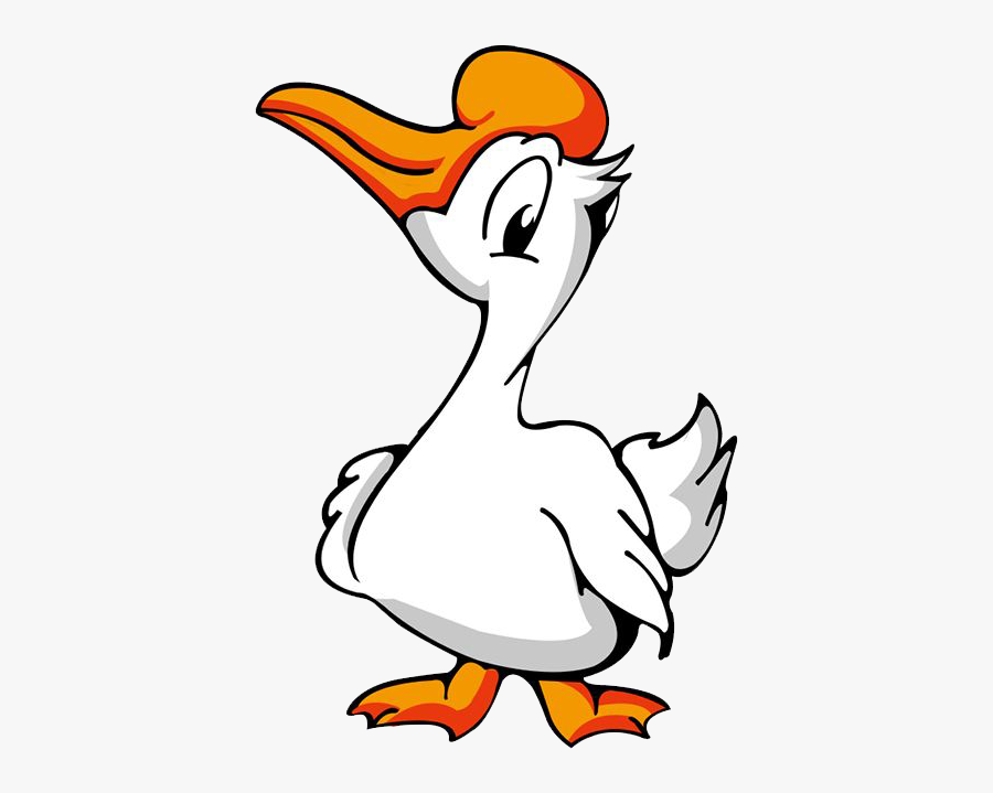 Clip Art Goose Cartoon Images - 鵝 卡通, Transparent Clipart