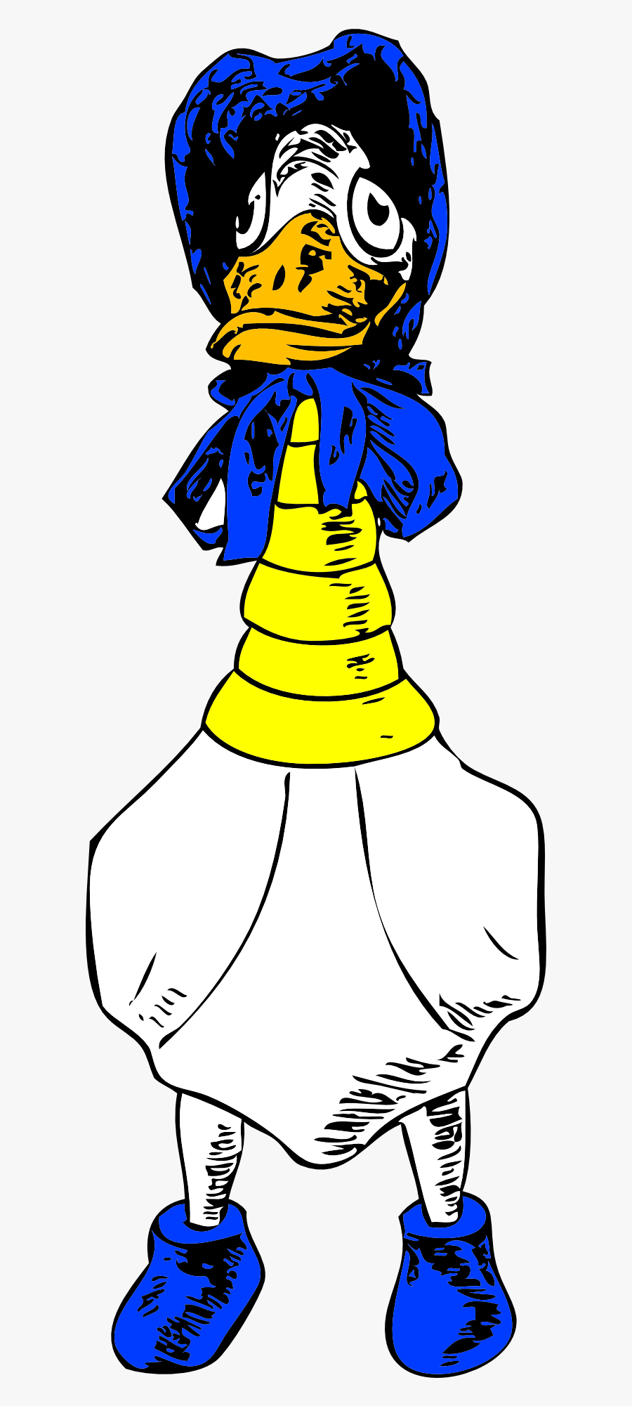 Granny Goose, Transparent Clipart