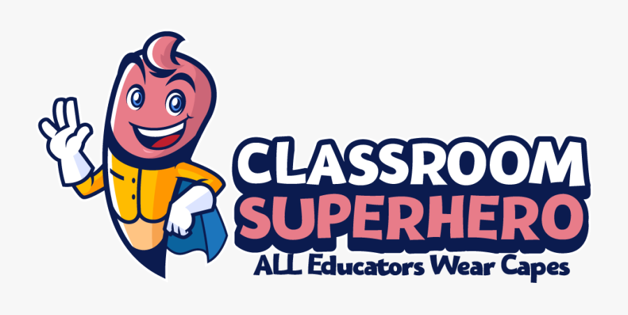 Classroom Superhero, Transparent Clipart