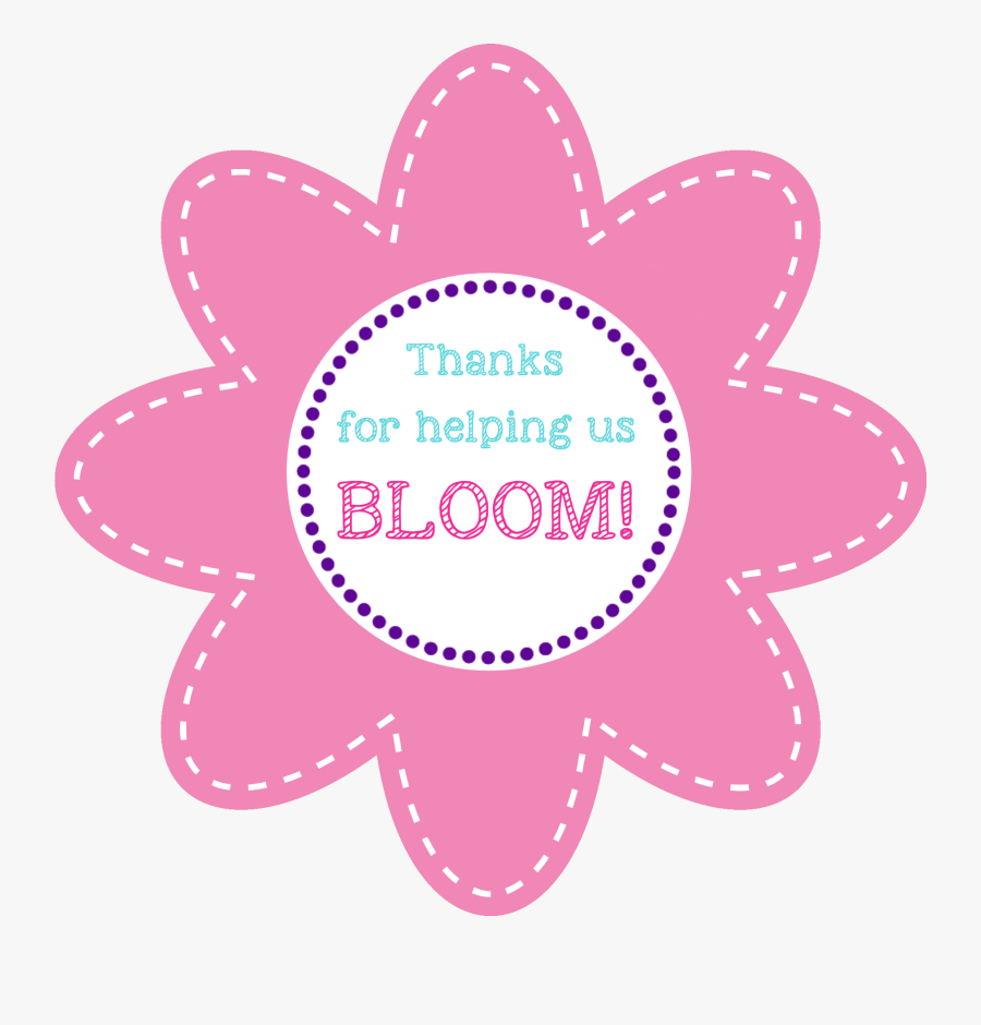Thank You For Making Us Bloom, Transparent Clipart