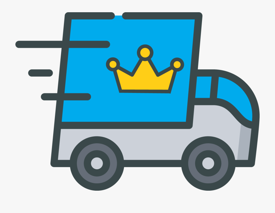 Cello King Fast Delivery - Icon, Transparent Clipart