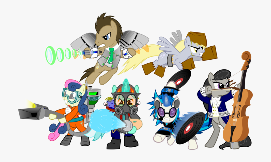 Derpy Doctor Whooves Bon Bon, Transparent Clipart