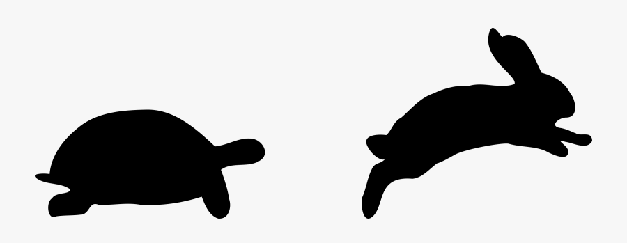 Turtle Clipart Hare - Tortoise And Hare Clipart, Transparent Clipart