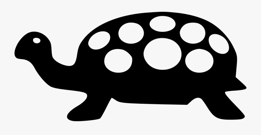 Tortoise Clip Art Silhouette Black, Transparent Clipart