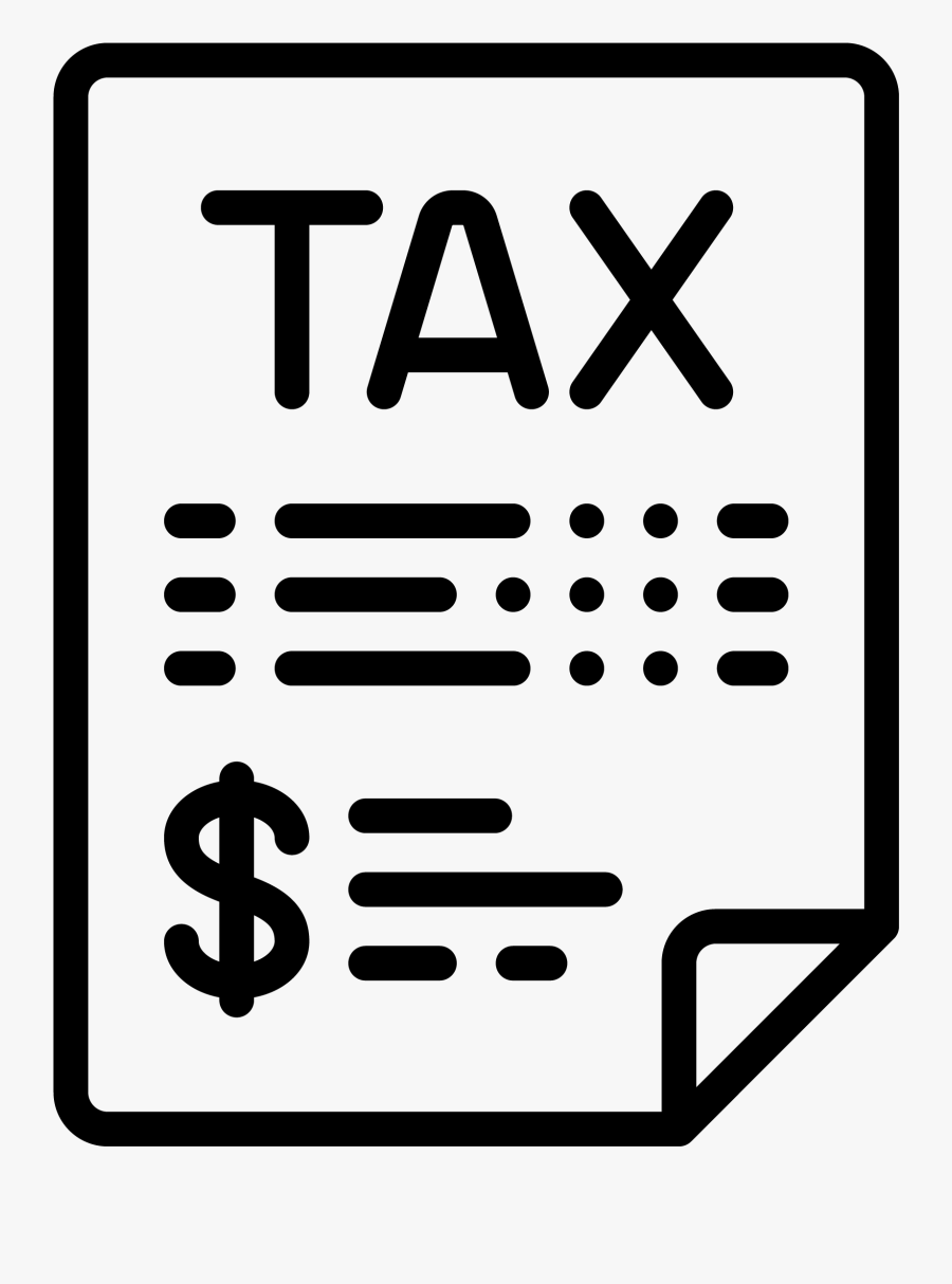 Tax Icon - Tax Icon Png , Free Transparent Clipart - ClipartKey