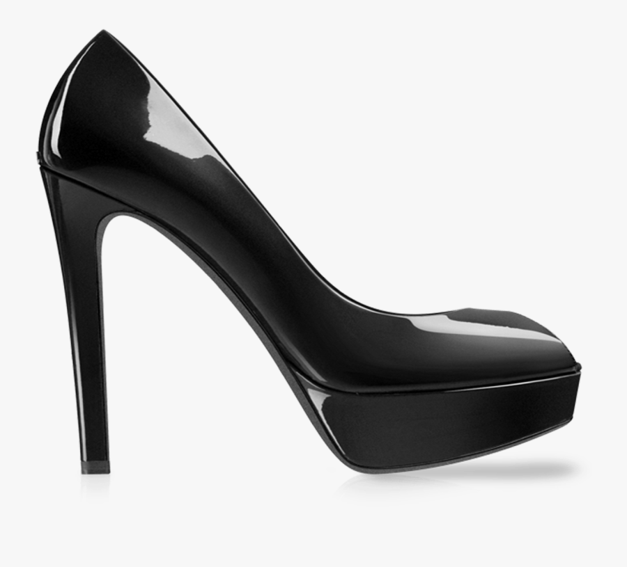 Black Heel Women Shoe Clip Arts - High Heels Transparent Background, Transparent Clipart
