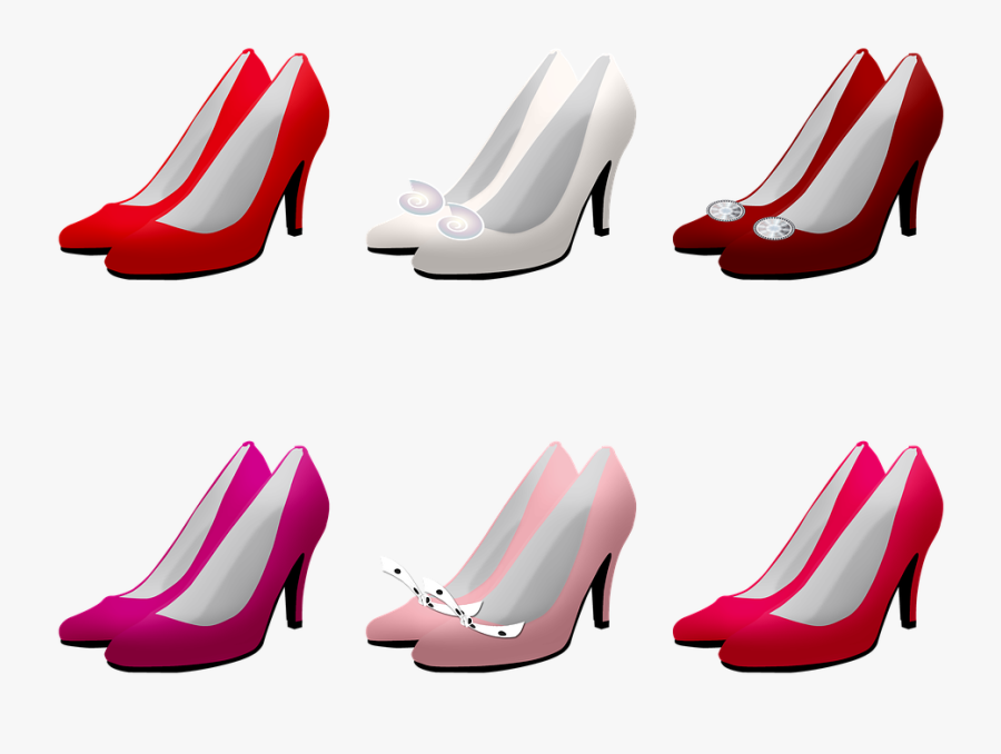 High Heel Shoes, Shoe, Women"s Shoes, Red High Heel - Shoe, Transparent Clipart