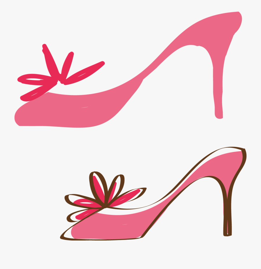 High Heeled Footwear Shoe Icon - Iconos Tacones Rosa Png, Transparent Clipart
