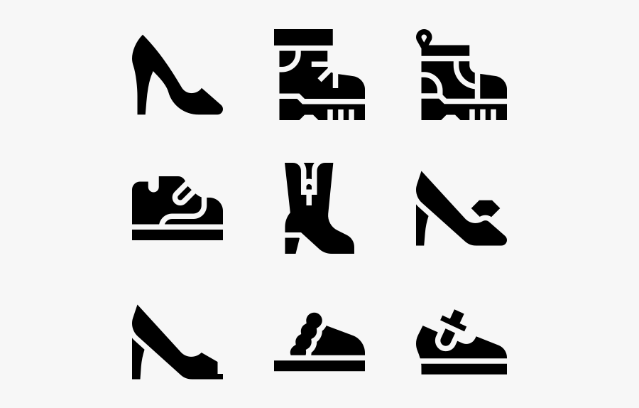 Shoes - Police Icon Free, Transparent Clipart