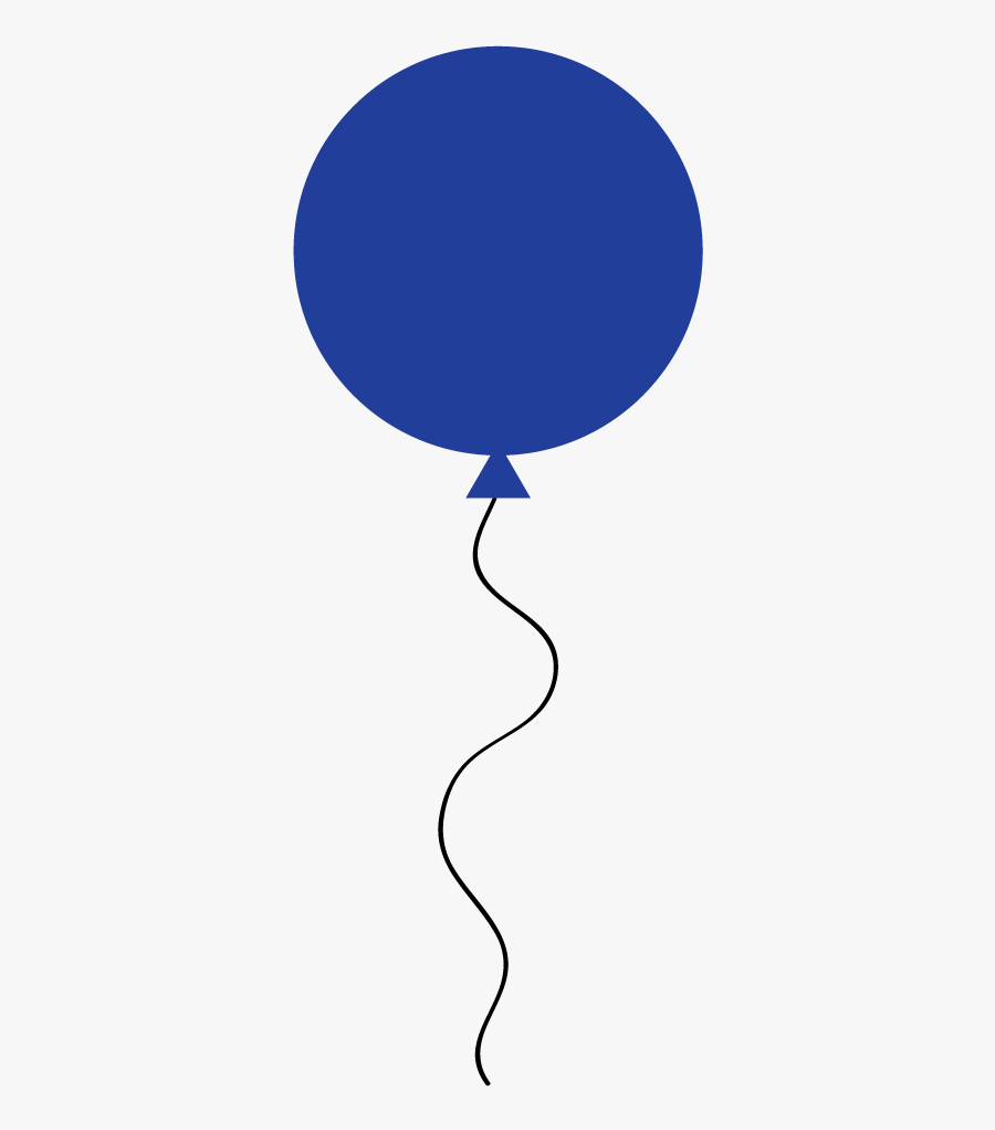 Blue Balloon Clip Art Clipart Panda - Blue Balloon Clipart, Transparent Clipart