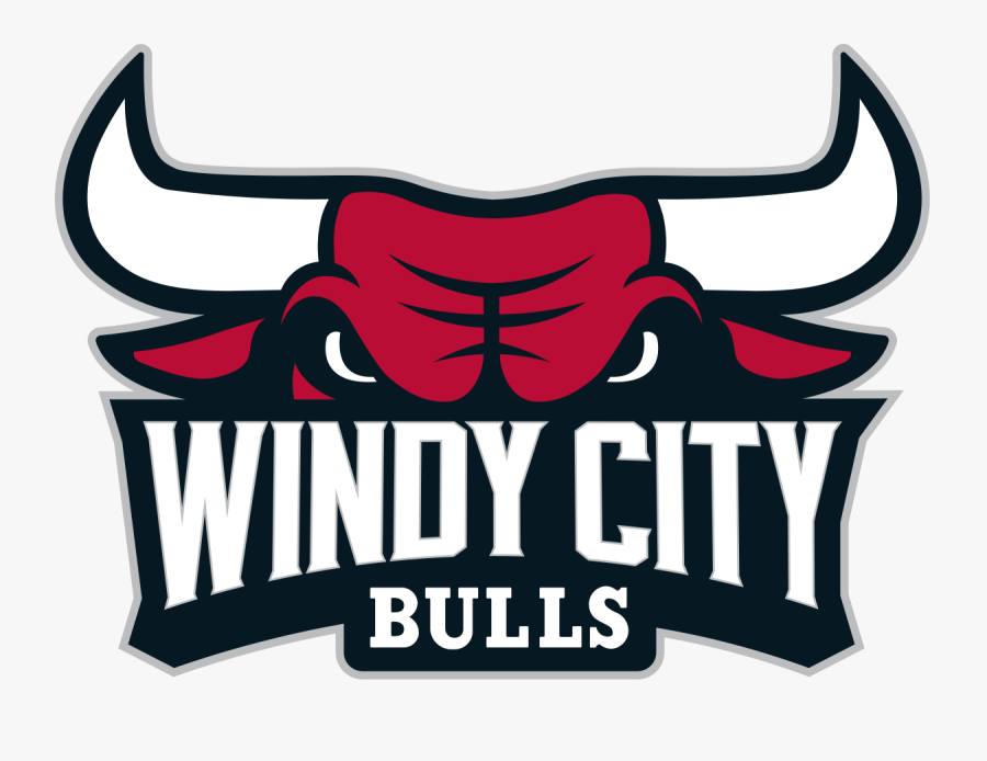Windy City Bulls Logo, Transparent Clipart