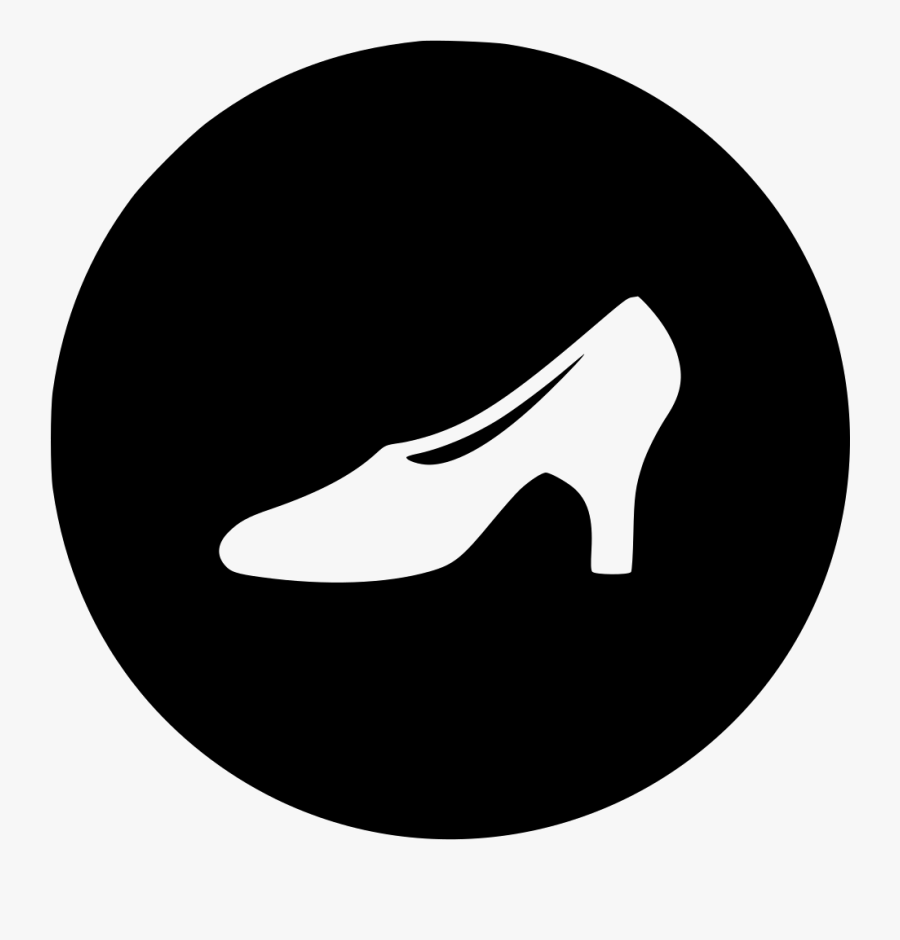 Wearing High Heel Shoes Footwear Ladies - Rounded Check Mark Png, Transparent Clipart