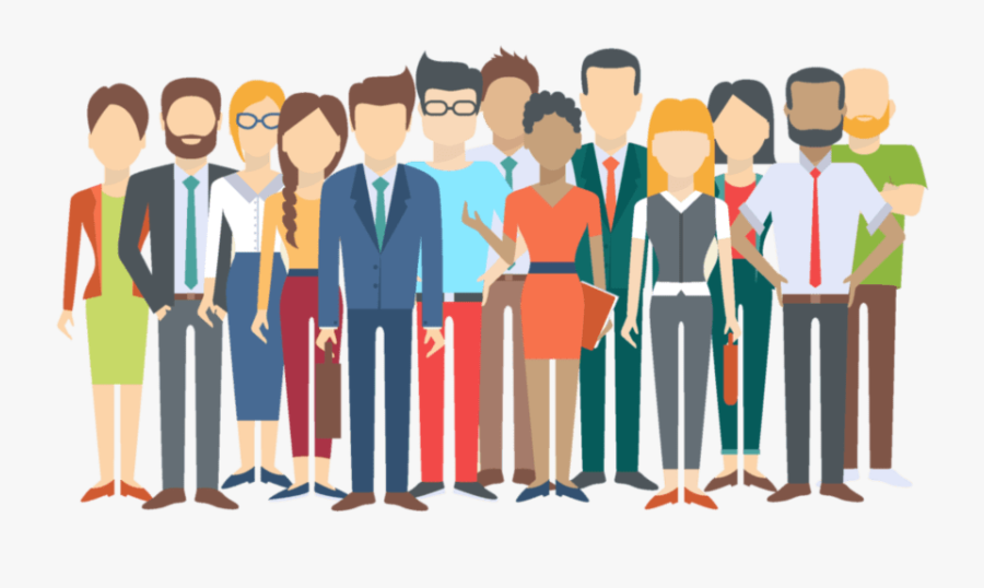 5 Reasons Diversity In The Workplace Is Good For Your - Group Of People Illustration Png, Transparent Clipart