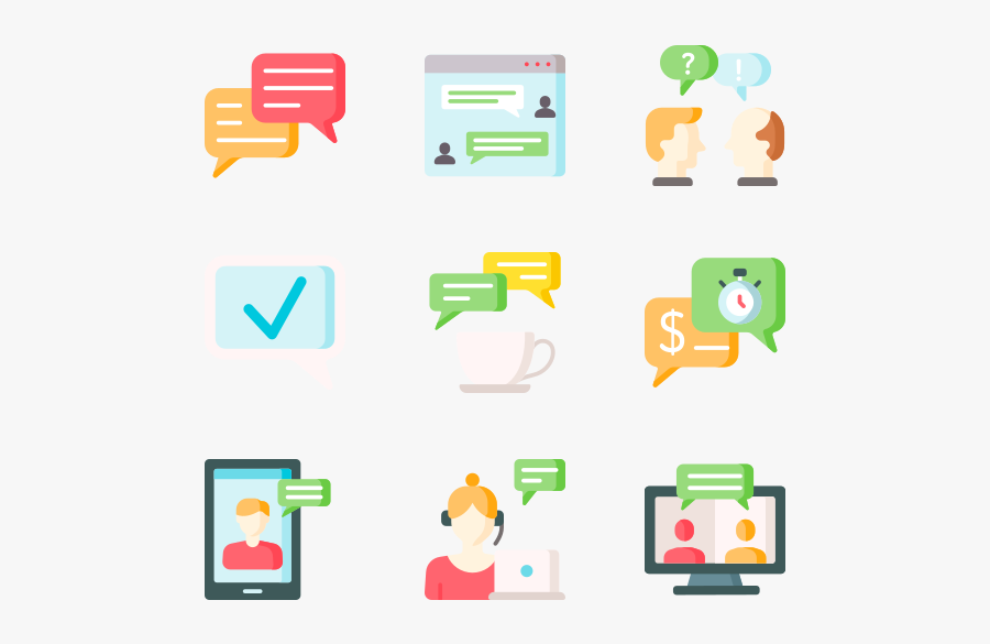 Discussion, Transparent Clipart