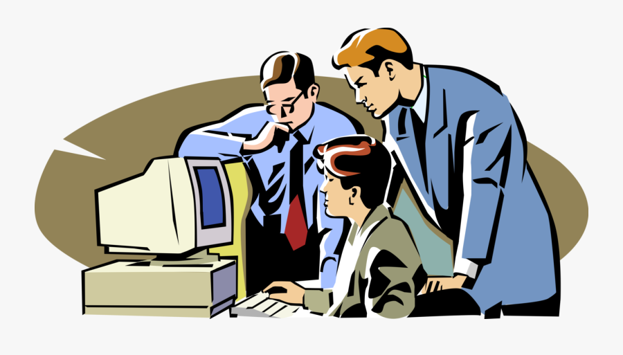 Associates Meet And Discuss - Enterprise Resource Planning, Transparent Clipart