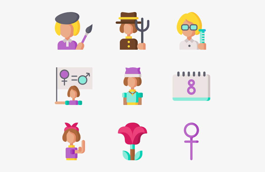 Feminism, Transparent Clipart