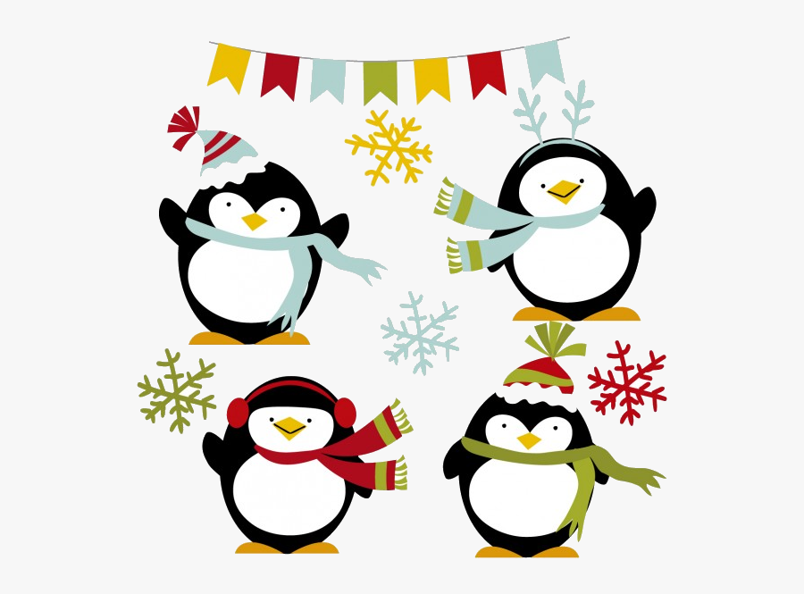 Winter Cute Clipart At Free For Personal Use Transparent - Cute Winter Penguin Clipart, Transparent Clipart