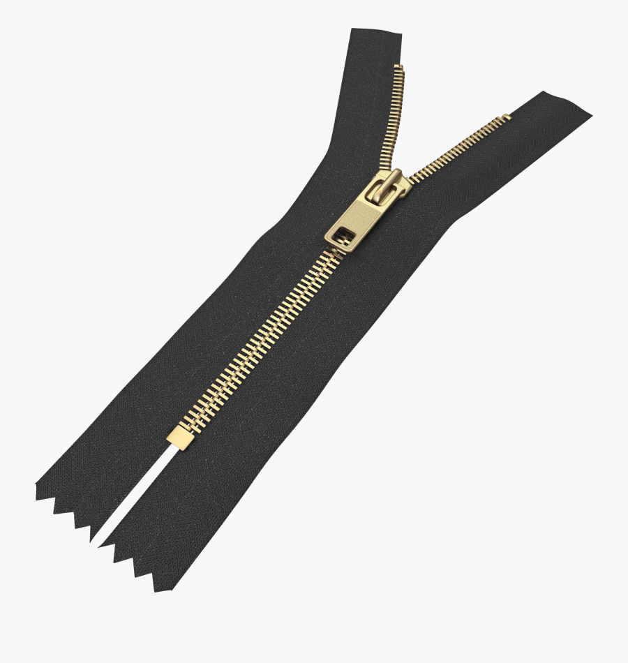 Transparent Chaqueta Clipart - Zipper With Transparent Background, Transparent Clipart