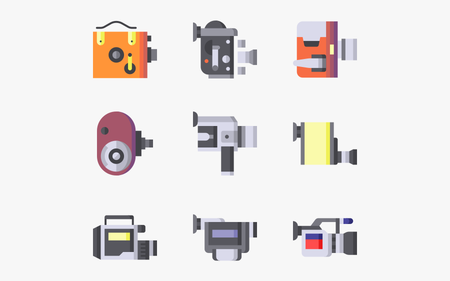 Video Camera - Clipart Video Camera Logos, Transparent Clipart