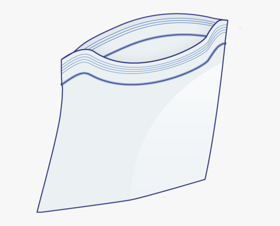 Transparent Ziplock Bags Clipart - Zip Bag Icon Png, Transparent Clipart