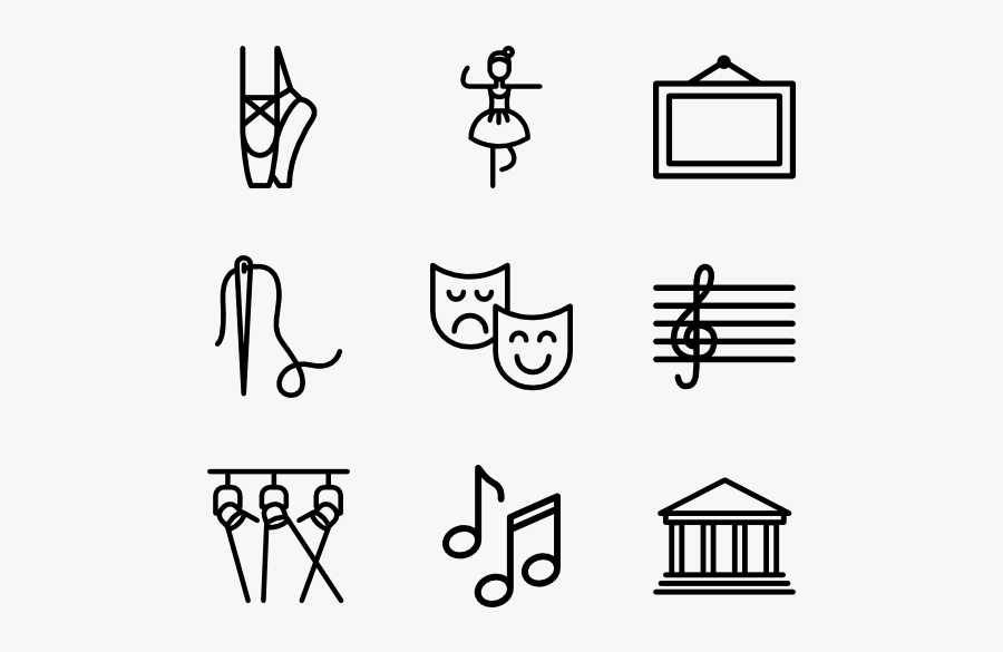 Lights Camera Action - Resume Icons Png, Transparent Clipart