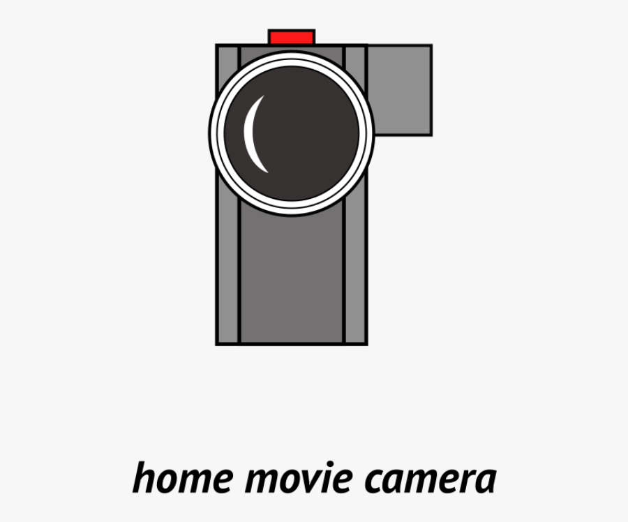 Transparent Movie Camera Png - Circle, Transparent Clipart