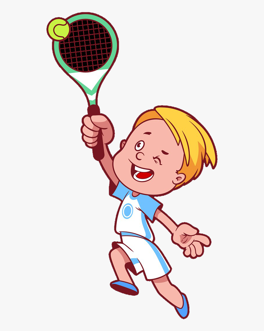 Balloon Clipart Tennis - Tennis Cartoons, Transparent Clipart