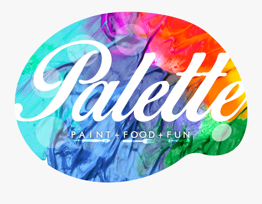 Pallet Logo Palette Acrylic Paint Hq Image Free Png - Logo De Palette De Paint, Transparent Clipart