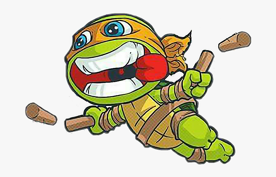 #tmnt #tortugasninja #miguelangel - Imagenes De Tortugas Ninja Hd, Transparent Clipart