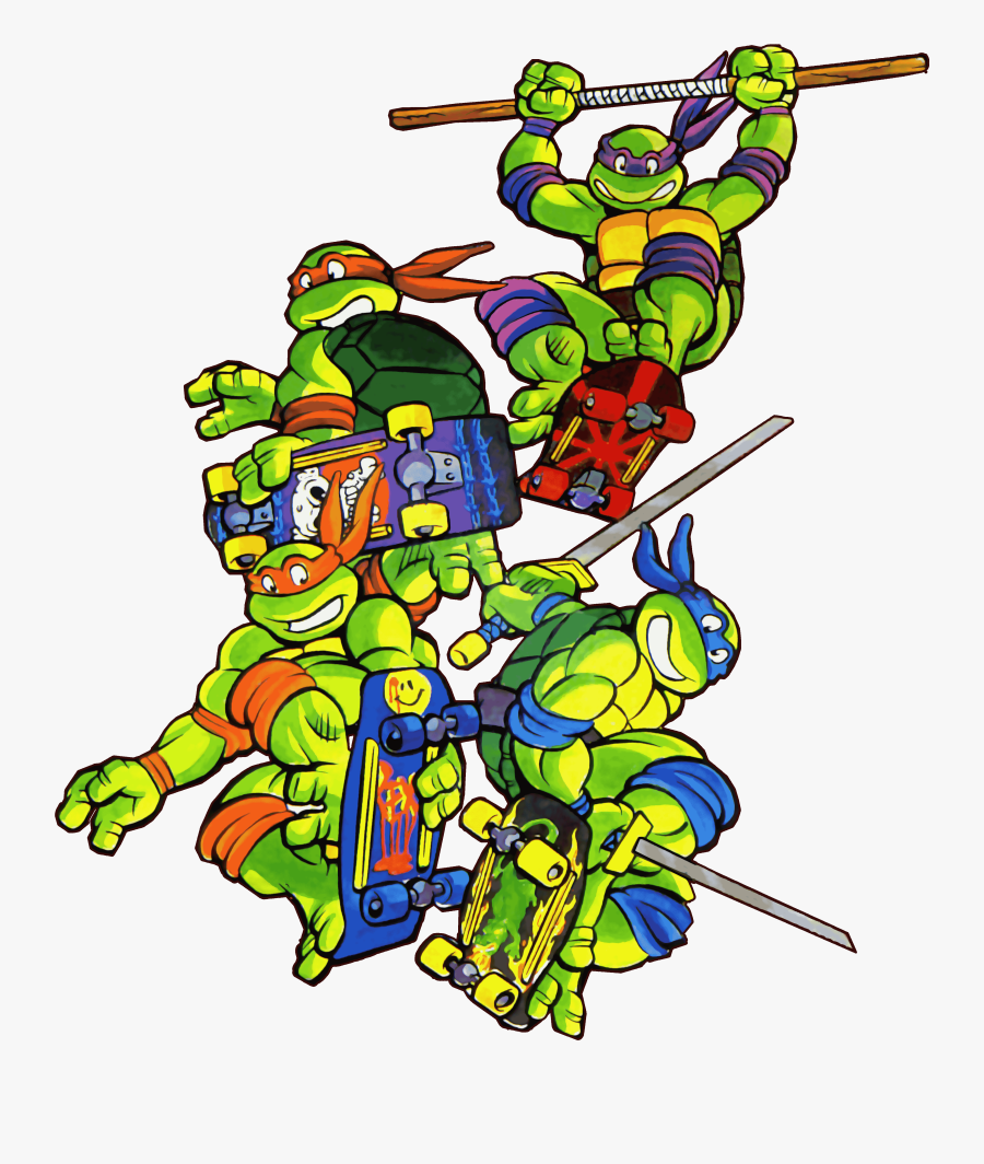 Teenage Mutant Ninja Turtles Ii The Arcade Game Nes, Transparent Clipart