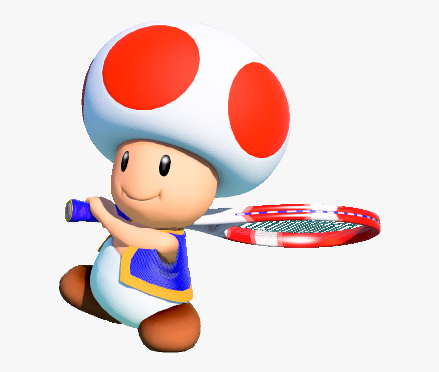 Smash Free On Dumielauxepices - Mario Tennis Aces Toad, Transparent Clipart