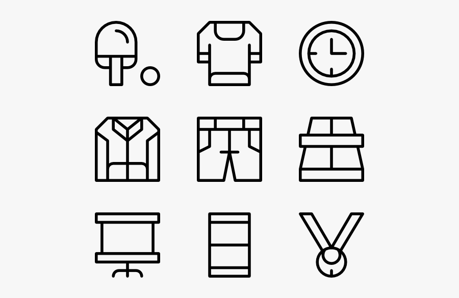 Table Tennis - Mathematics Icons Png, Transparent Clipart