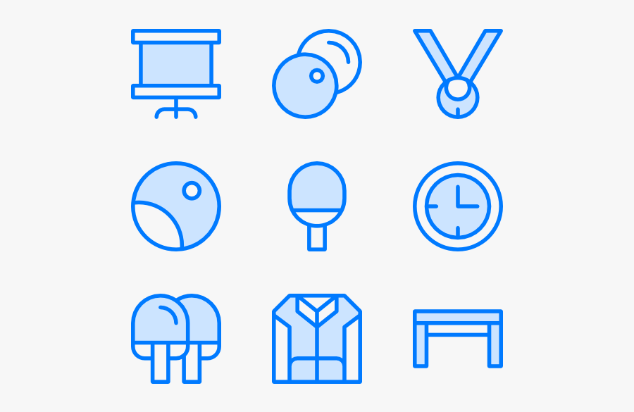 Table Tennis - Logo Extasy, Transparent Clipart