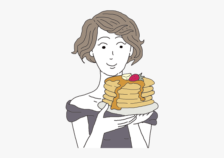 Pancakes - Baked Goods, Transparent Clipart