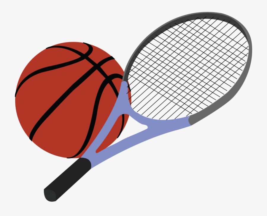 Clip Free Library A Division I Experience - Cartoon Tennis Racket Transparent, Transparent Clipart