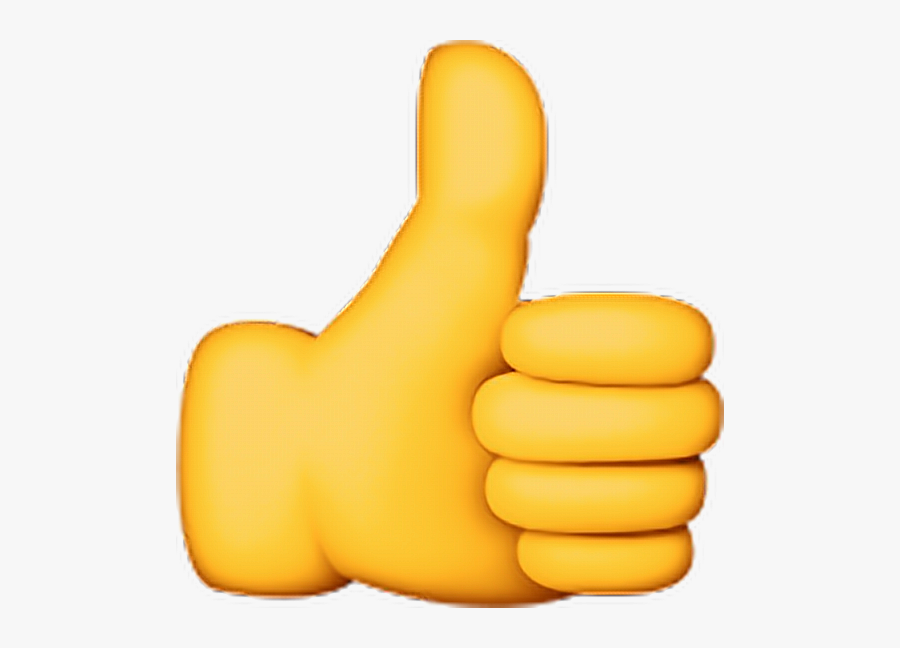 Thumbs Up Emoji Clip Art